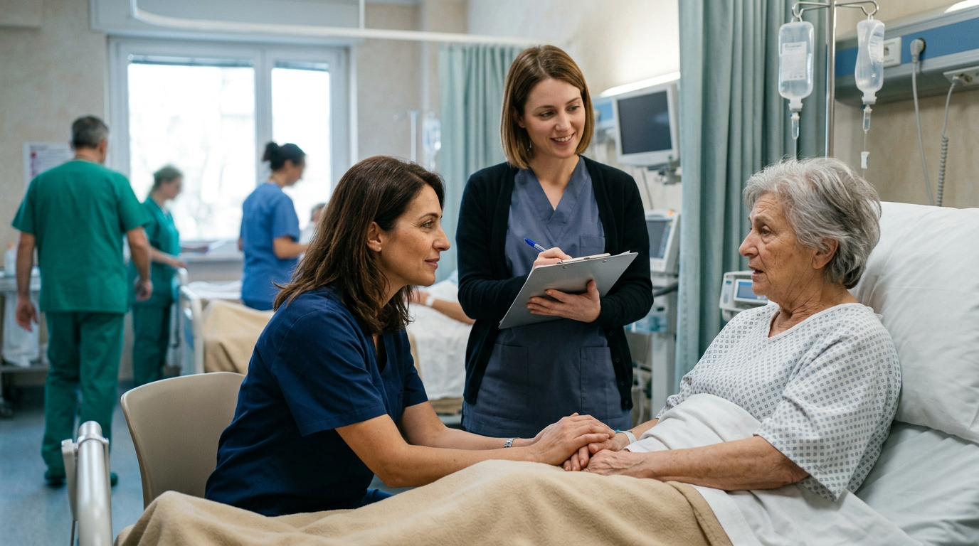 Assistenti sociali ospedalieri: il trasporto come tassello della continuità assistenziale